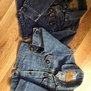 2 Levi's jean jacket dark one 2t other 24 mo.$25